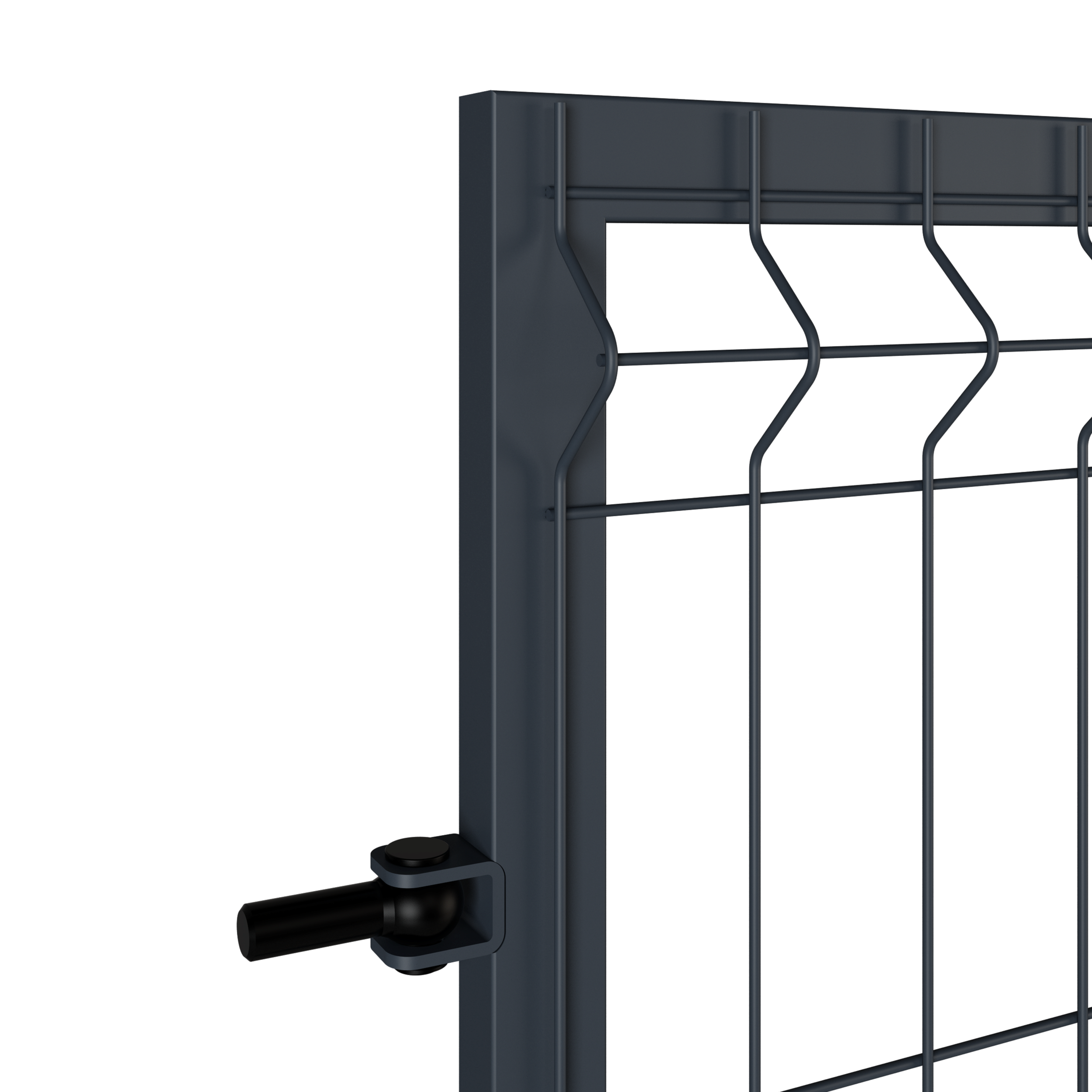 Furtka Modus 100x150 cm lewa antracytowa Naterial - 5