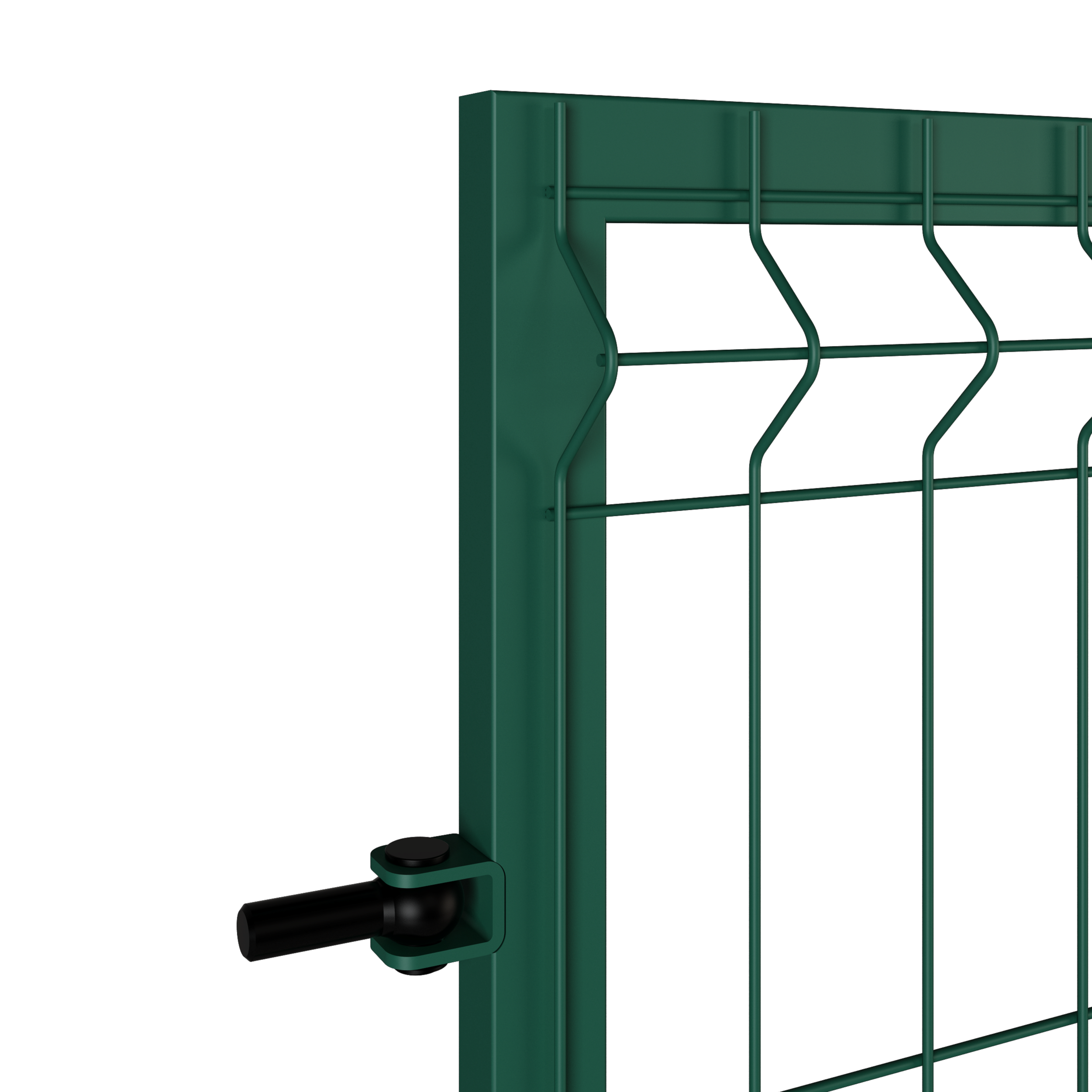 Furtka Modus 100x150 cm lewa zielona Naterial - 4