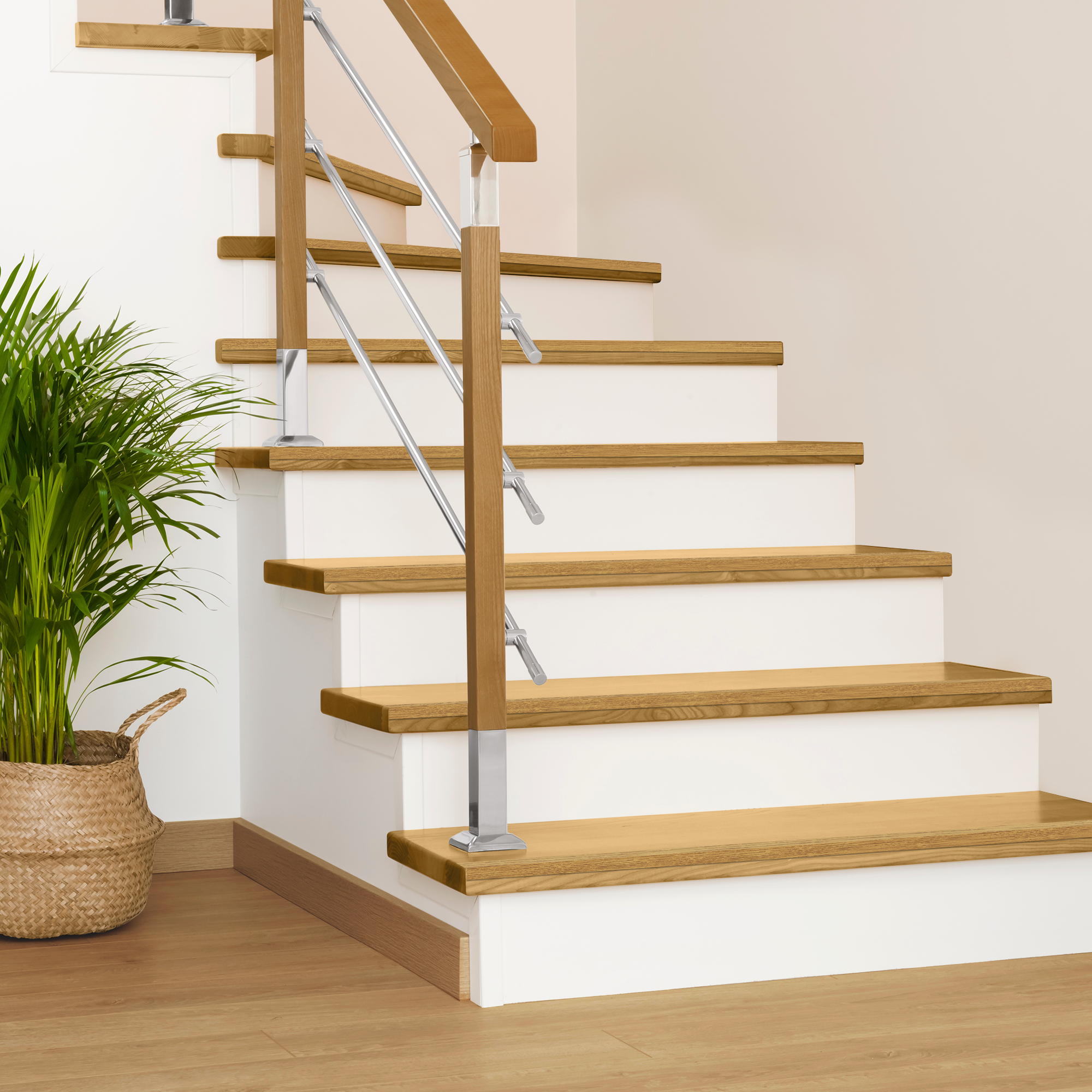 Perfil de escada de alumínio Artens 35X25X950MM NAT375 - 2