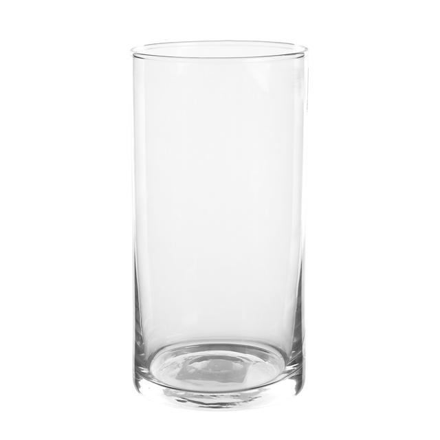 Wazon szklany Cylinder wys. 20 cm transparentny