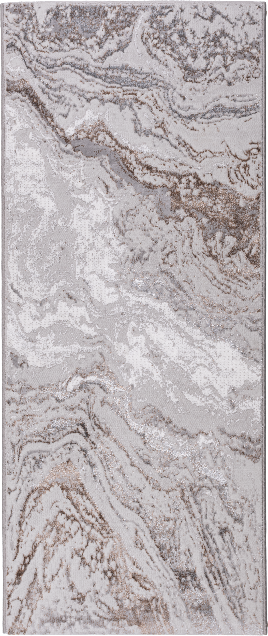 Chodnik dywanowy Century Marmur szary 80 x 200 cm