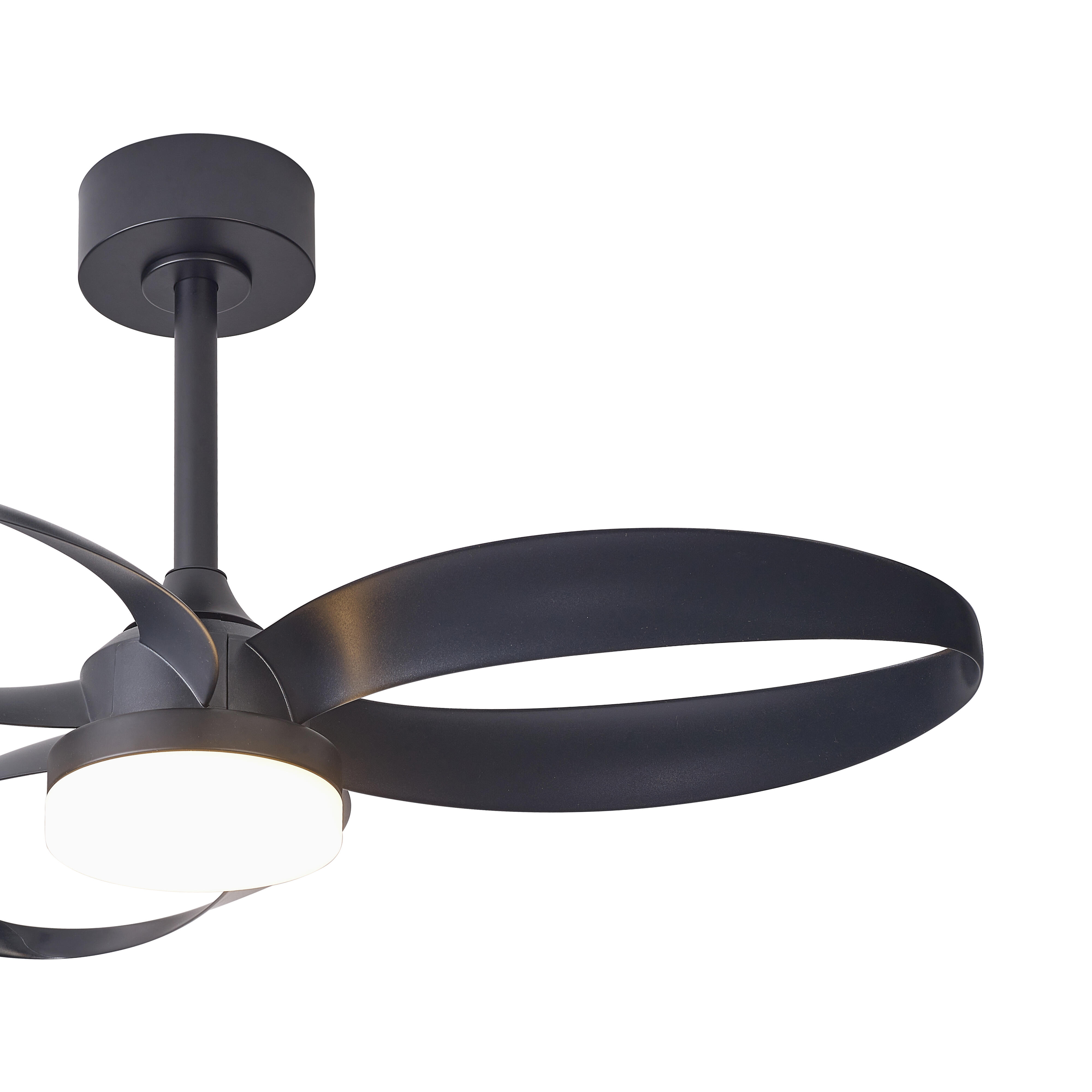 Ventilateur de plafond LED silencieux, Infinity, 92.5 cm, MANTRA, noir - 4