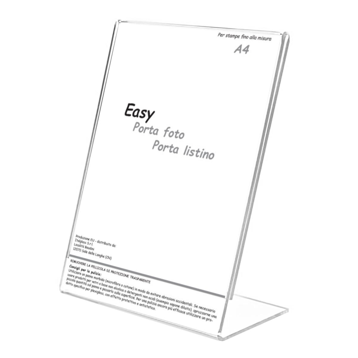 Innenraum Dekorationen CORNICI DA TAVOLO IN PLEXIGLASS PORTAFOTO VARIE MISURE ES