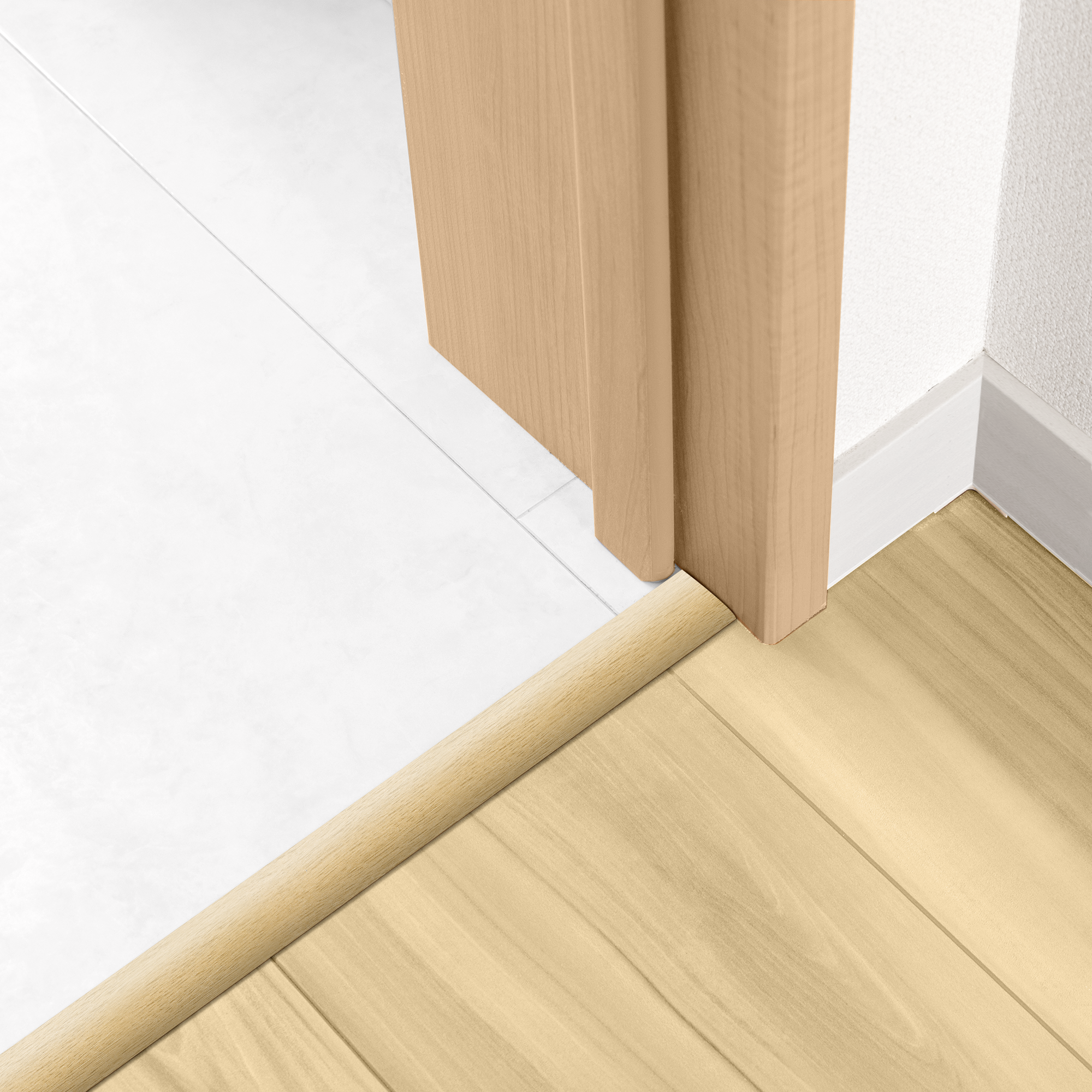 Perfil 4 em 1 de alumínio Artens 1660X37MM NAT325 - 8