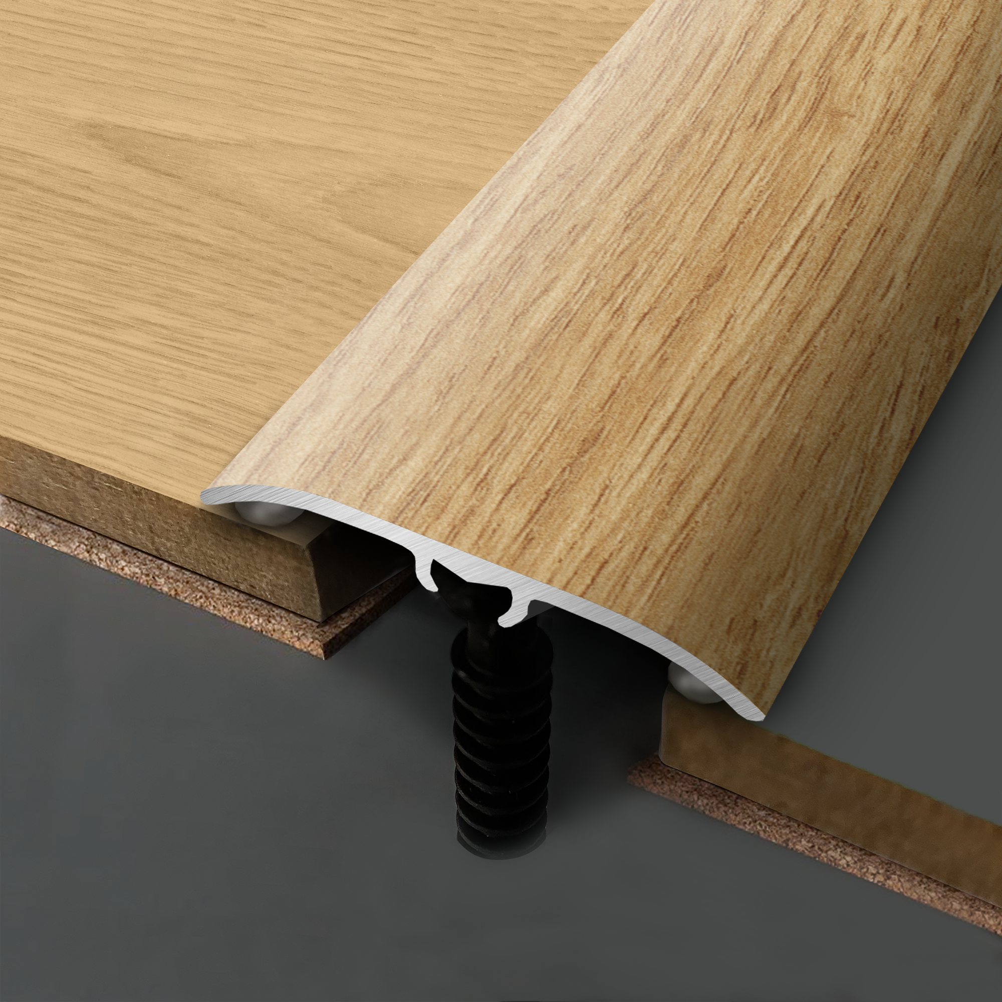 Perfil 4 em 1 de alumínio Artens 1660X37MM NAT365 - 3