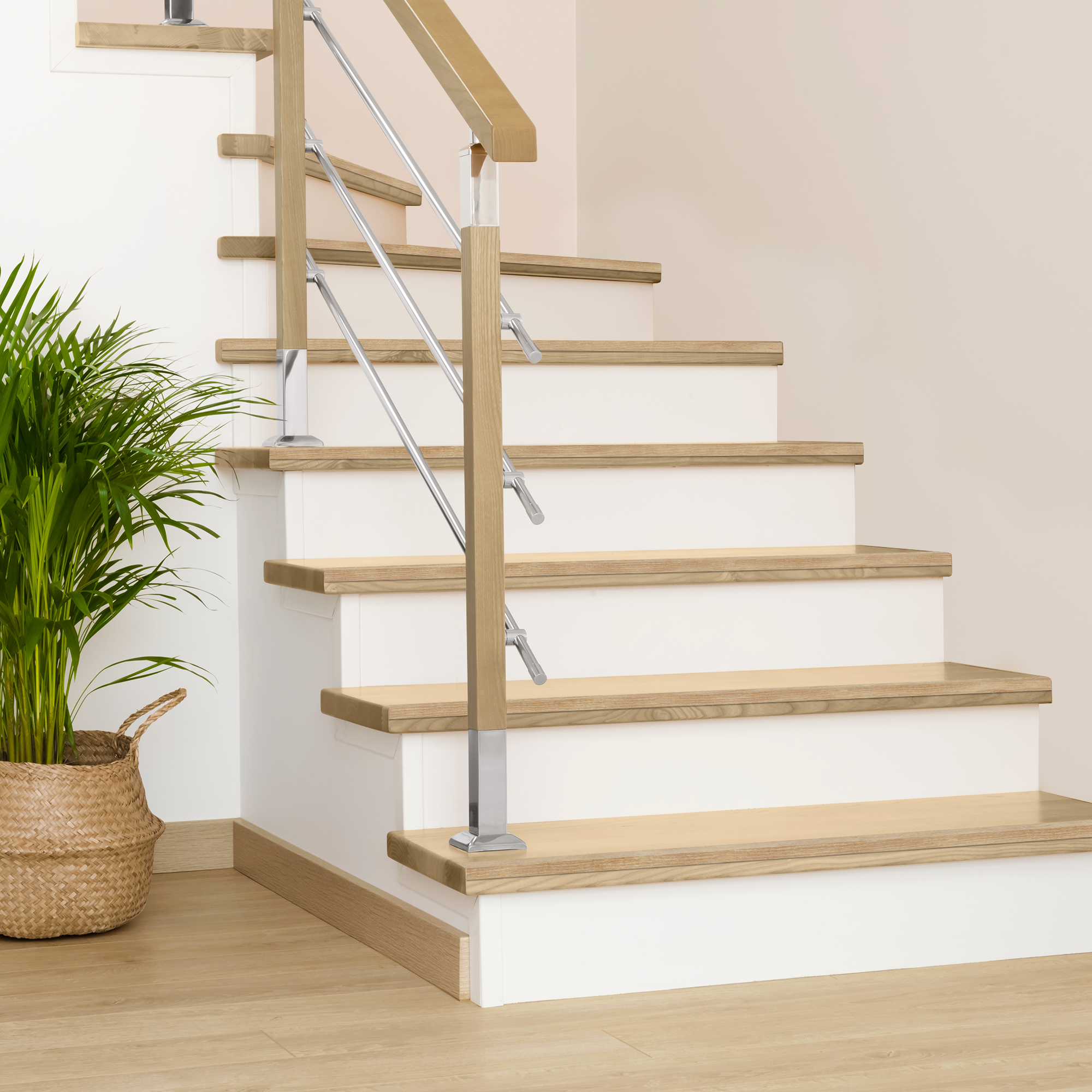 Perfil de escada de alumínio Artens 35X25X950MM BG215 - 2