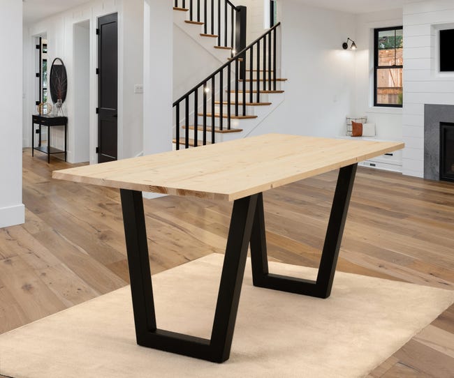 Tavola In Abete Lamellare Levigato - Misure 250x80x2,8 Cm - Ideale Per Fai Da Te E Progetti Di Falegnameria - Foto 7