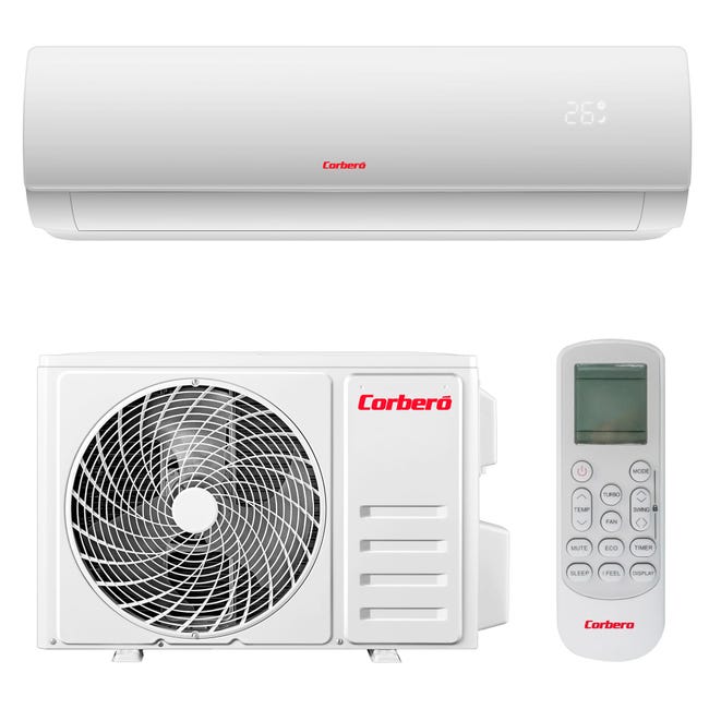 Split Rib Austral Aire acondicionado split 1x1 CORBERร AUSTRAL 3000fg Wi-Fi | Leroy Merlin