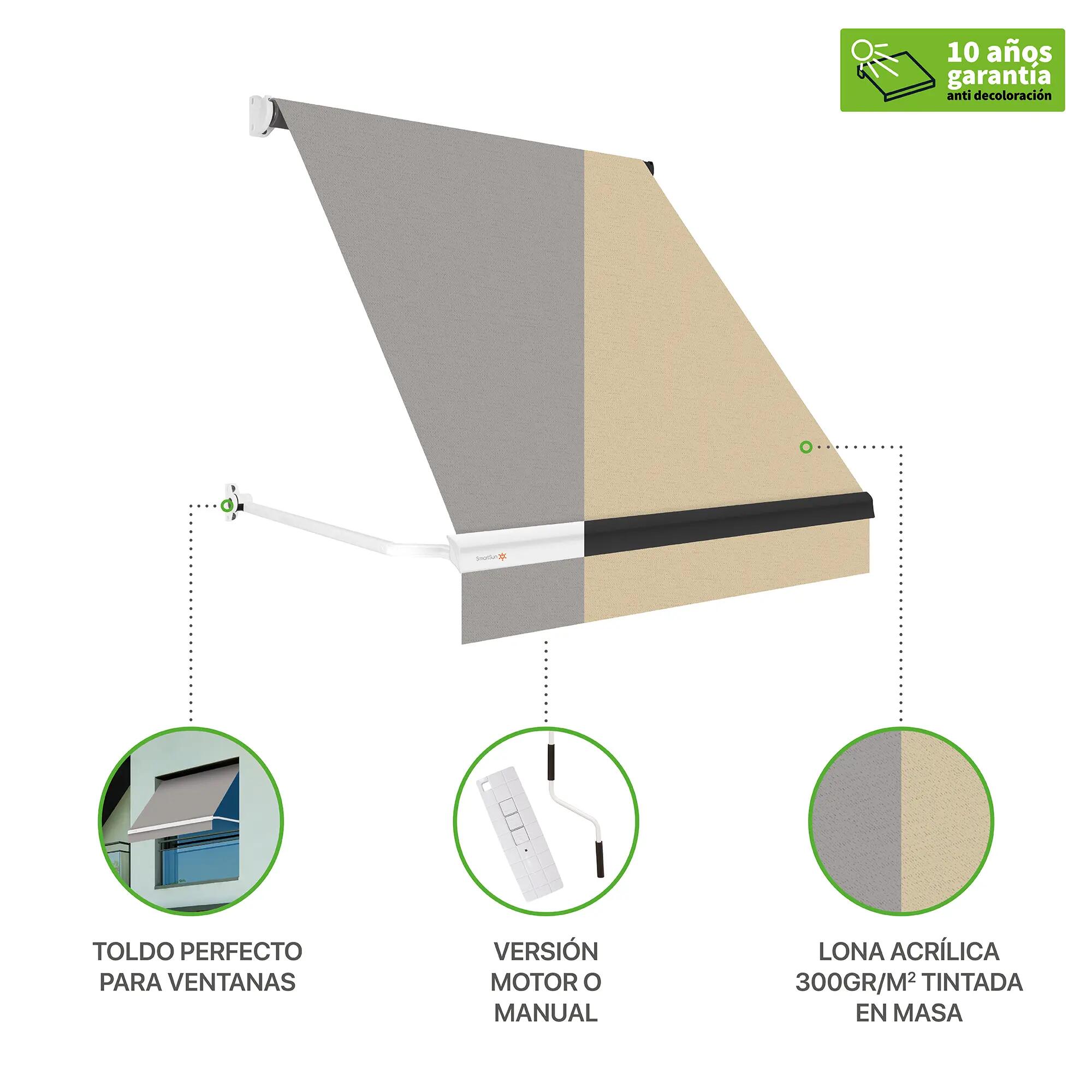 Prime-Line H 3671 Operador De Ventana De Toldo Fundido