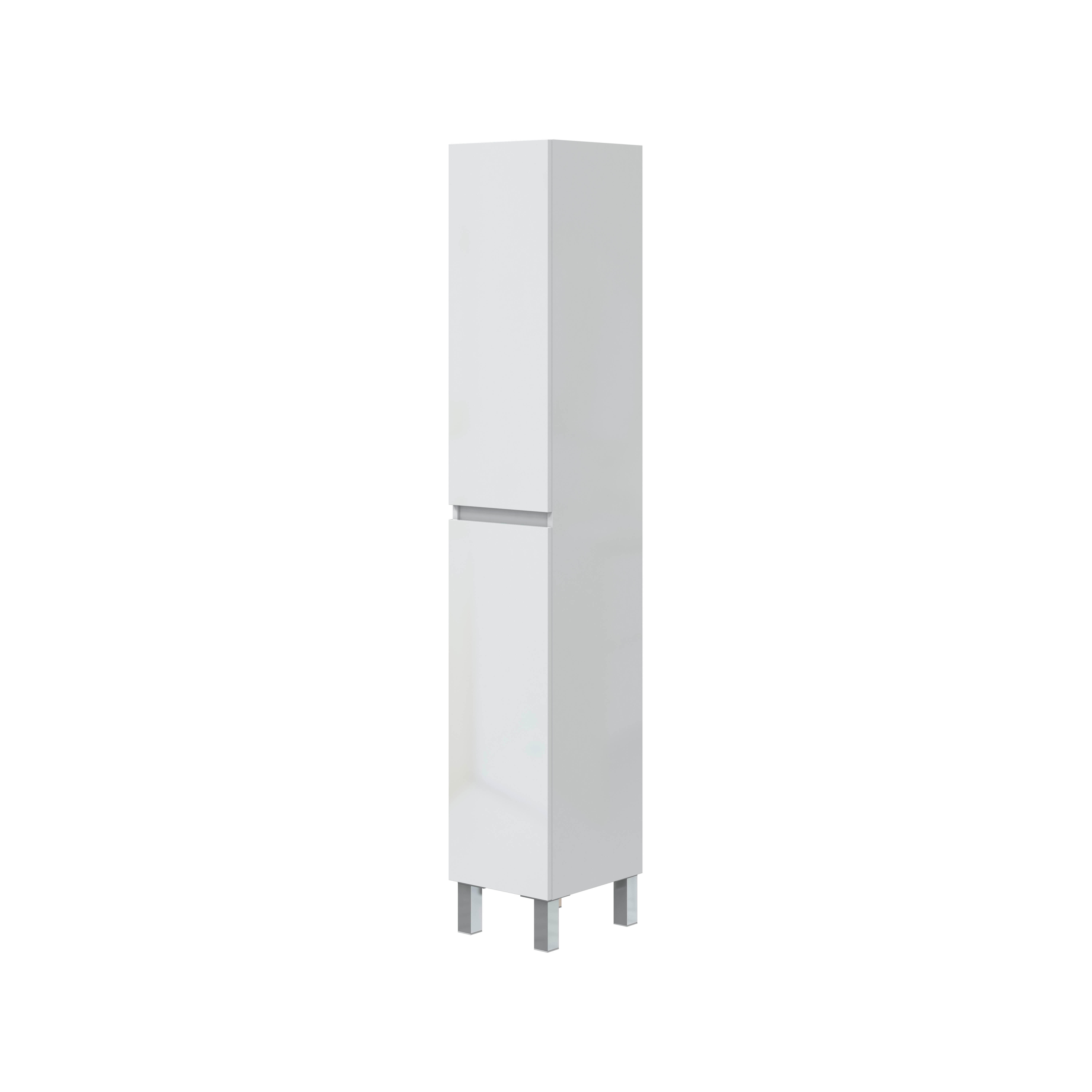 Móvel de arrumação para casa de banho 30x182x35 cm branco Destal - 2