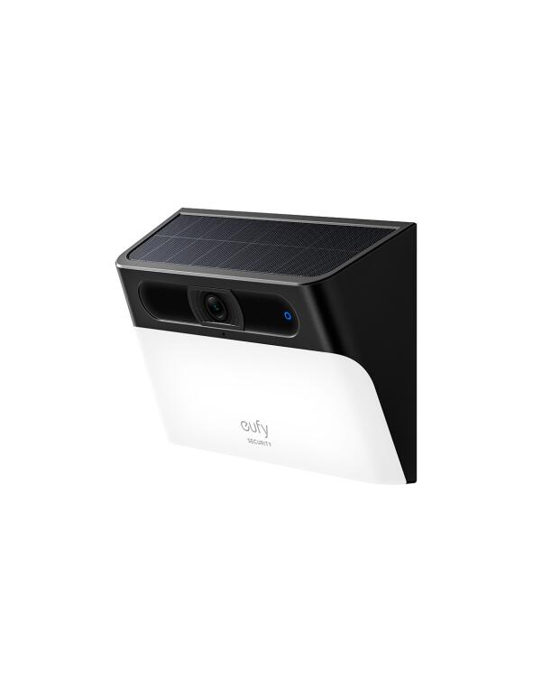 Cámara exterior Wifi 2K HD apliques con batería con panel solar IP65 Eufy S120
