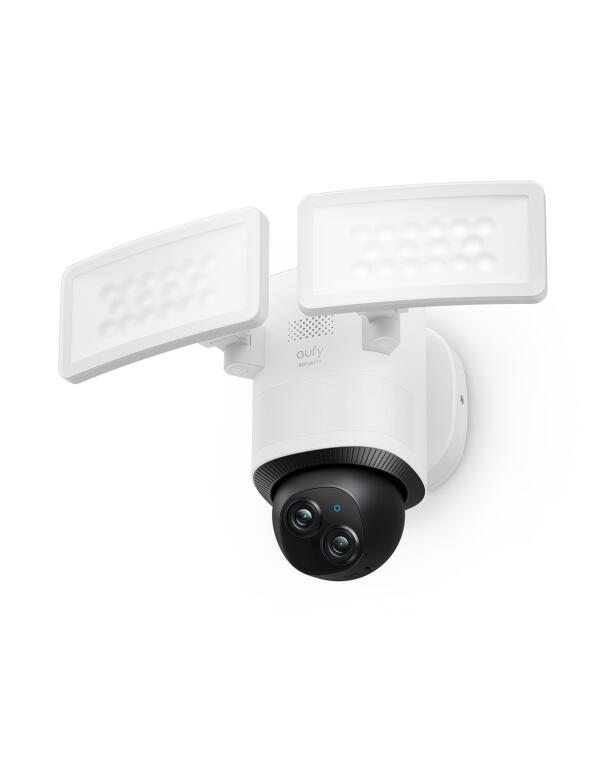 Eufy  Cámara Exterior Wifi 360º Doble Foco Reflectora 3K/Ip65/2000 Lúmenes E340 , Leroy Merlin