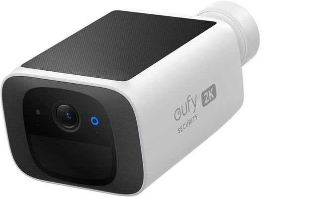 Cámara exterior Wifi batería con panel solar visión nocturna IP67 2K Eufy S220