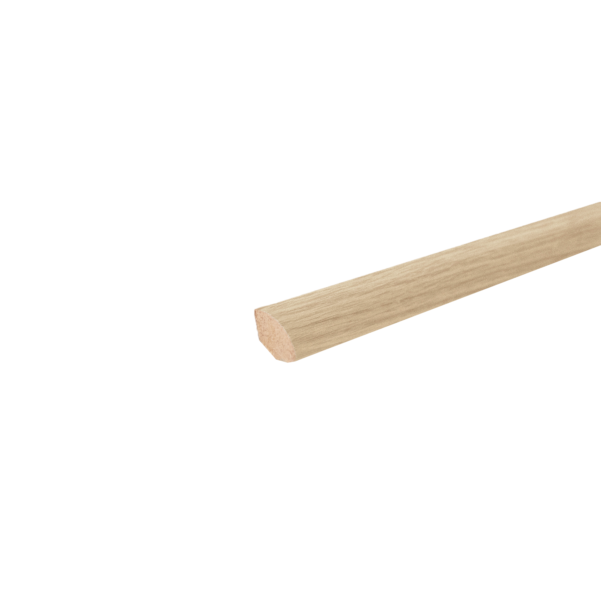 Quart-de-rond mdf, plaqué chêne blanc, H. 1.4 x L. 2.4 m, Ep.14 mm ARTENS - 4