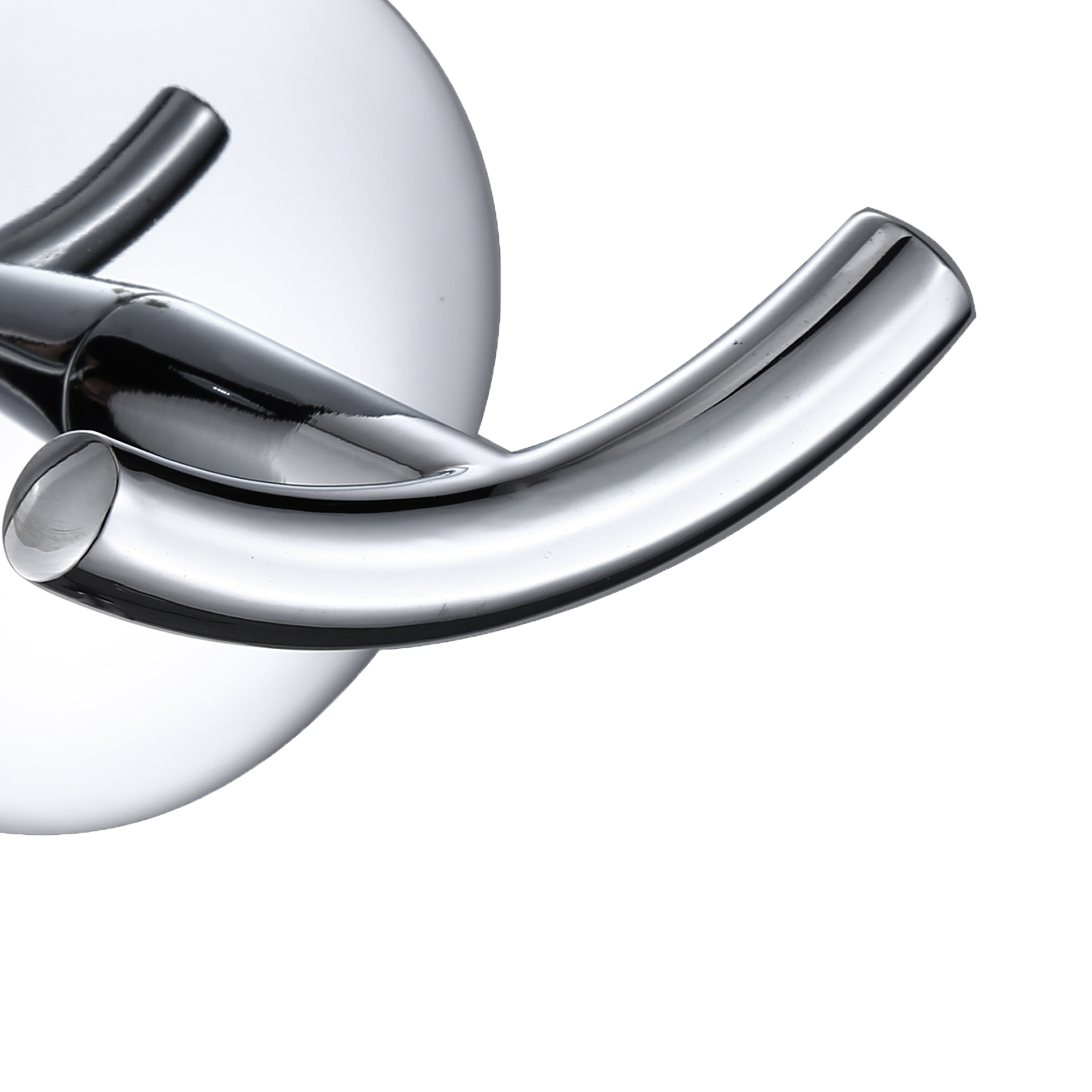 Haczyk łazienkowy podwójny do przykręcenia Suite chrom Sensea - 7