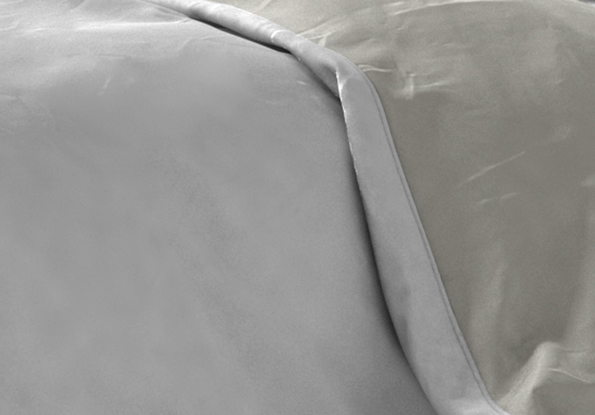 Funda nórdica reversible gris/blanco 240x220 cm para cama de 150 cm - 10