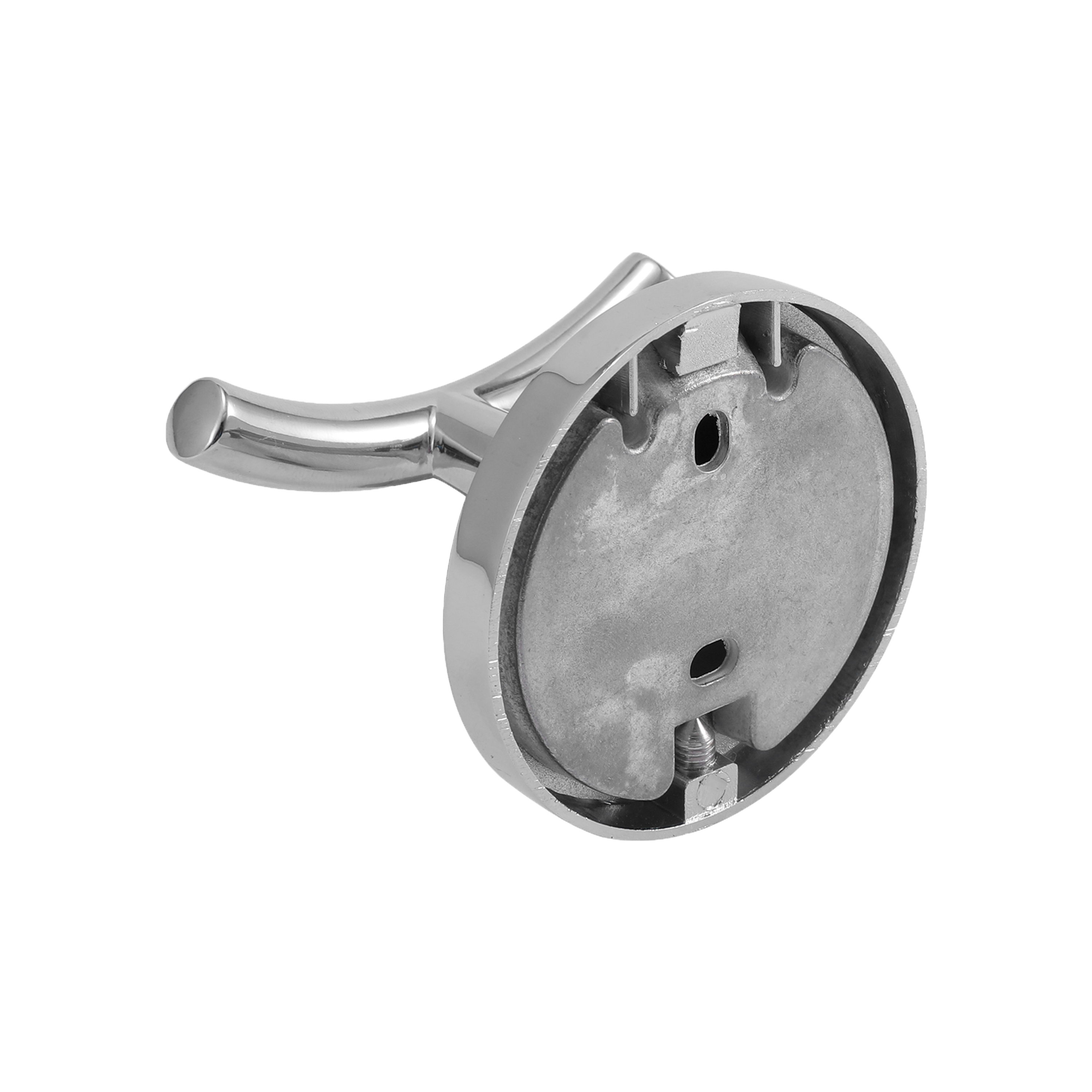 Haczyk łazienkowy podwójny do przykręcenia Suite chrom Sensea - 3