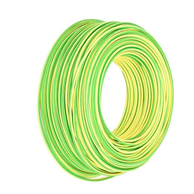 Fio H07 VU 2.5 verde/amarelo 100M Revi