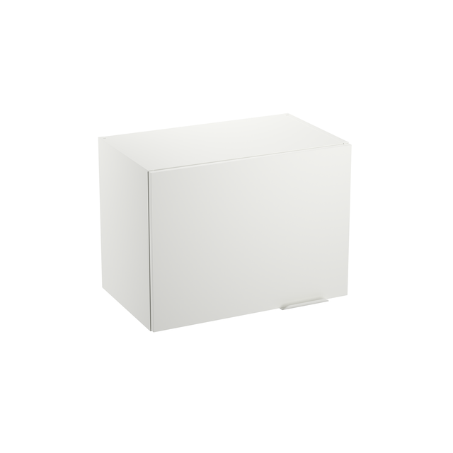 Meuble haut pour hotte de cuisine Eleki blanc 1 porte H44.8 x l60