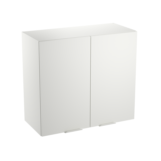 Meuble haut de cuisine Eleki blanc 2 portes H72.1 x l80