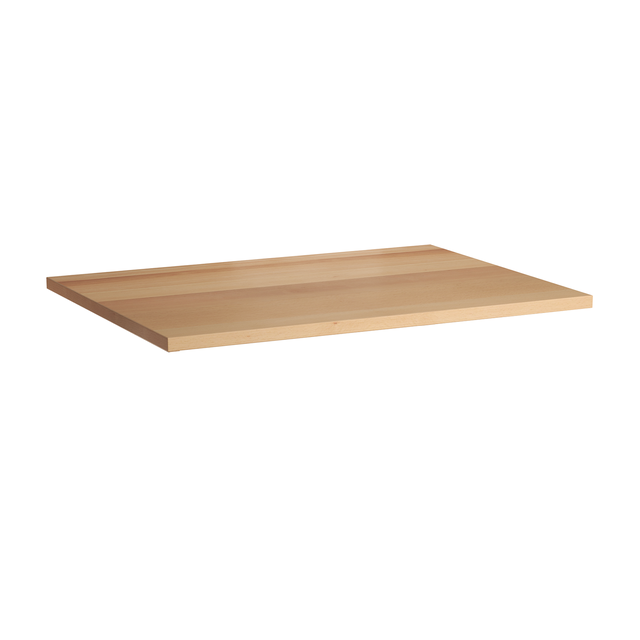 Tampo de bancada folheado 81X59X2,3 cm imitação madeira Faia Delinia Eleki