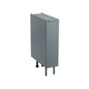 Base Eleki B20 estraibile grigio celadon L 20 x H 87.1 x P 58 cm