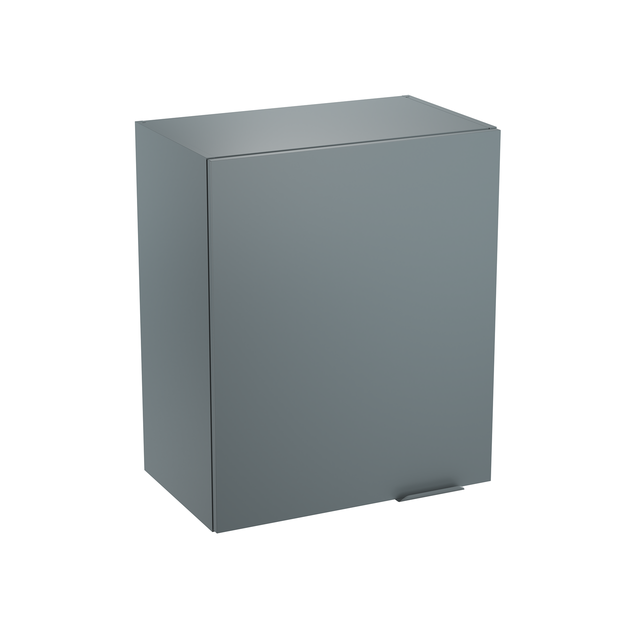 Meuble haut de cuisine Eleki gris 1 porte H72.1 x l60