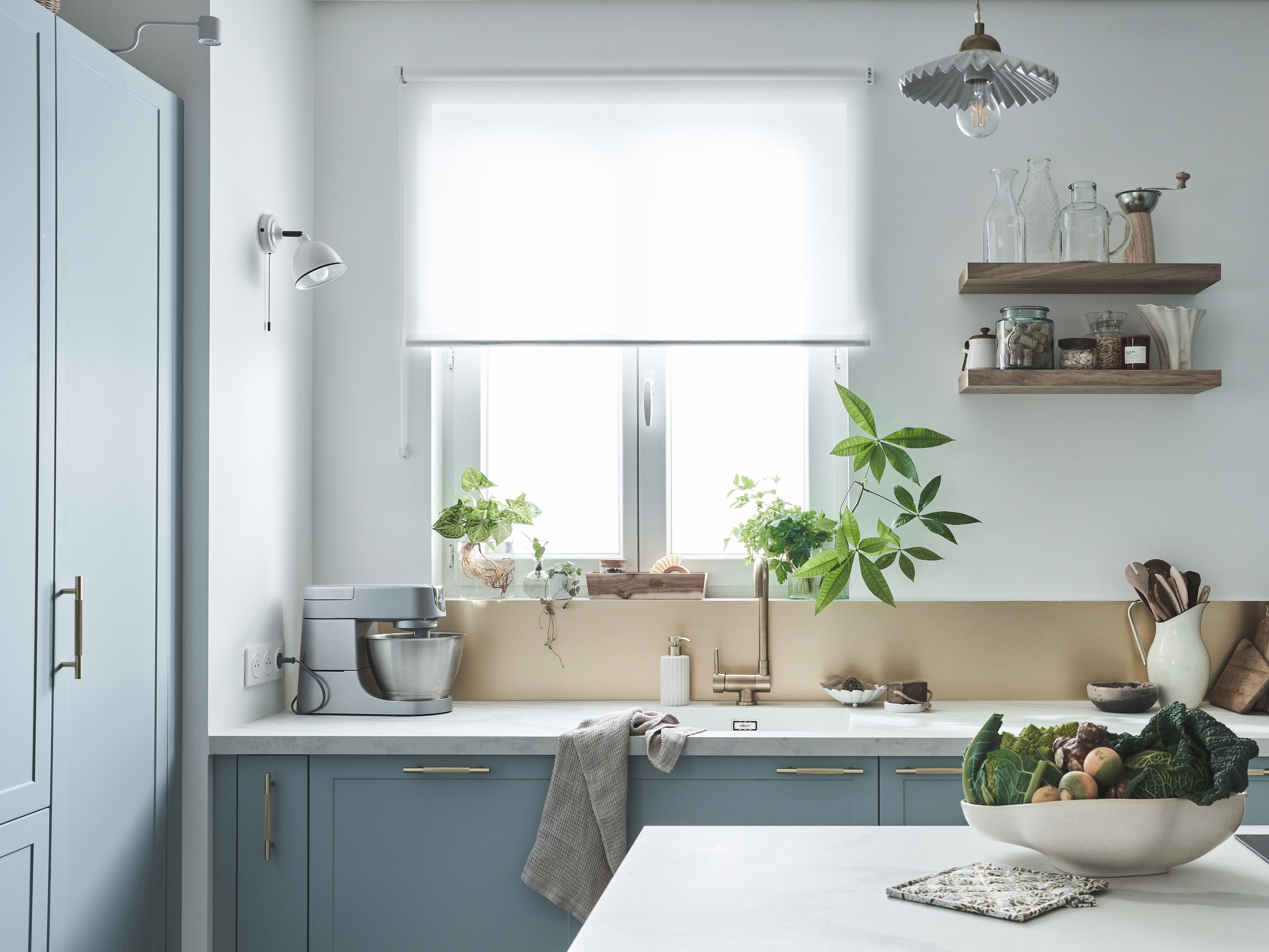 Estore de rolo translúcido Jive 120 x 190 cm branco Inspire - 9