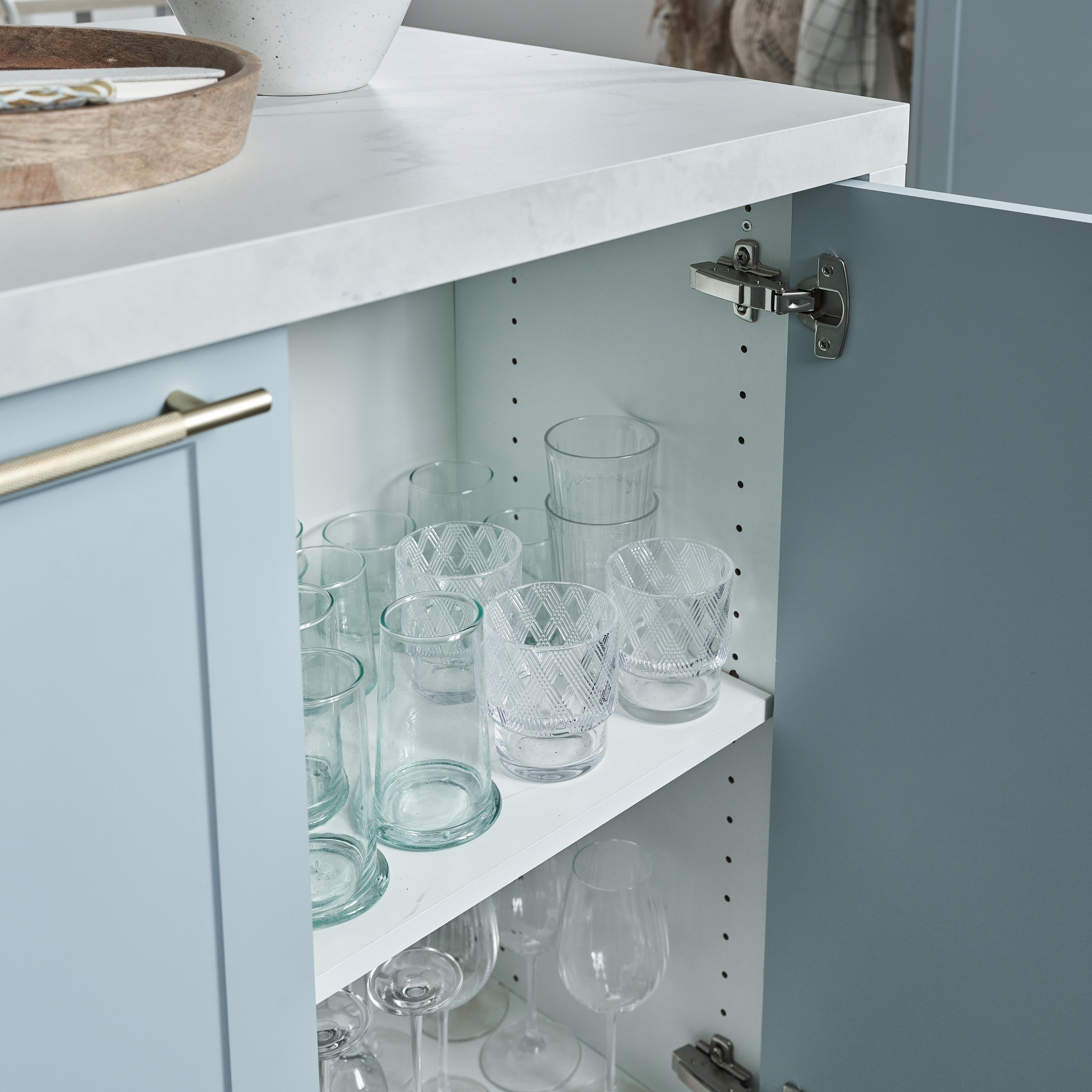 Caisson haut de cuisine DELINIA ID blanc H.76.8 x l.80 x P.35 cm - 5