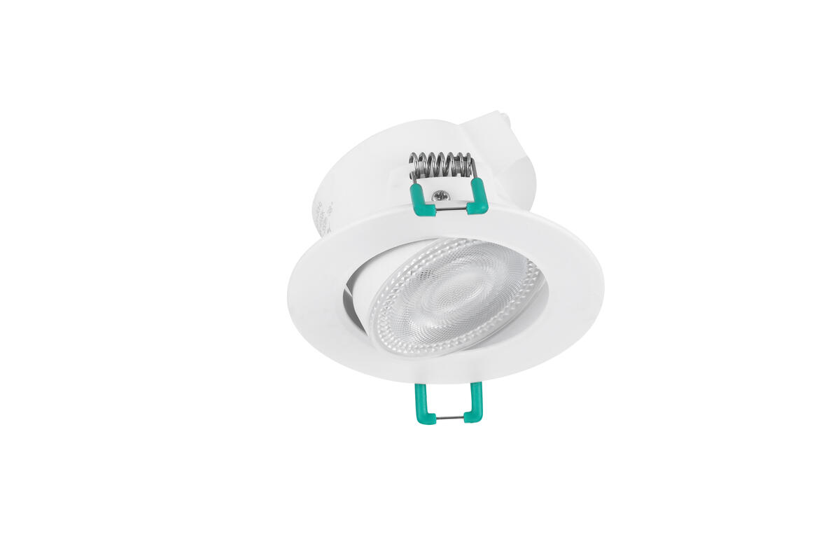 3 spots LED encastrés IP44, variation blancs/intensité Sylspot blanc Sylvania - 4