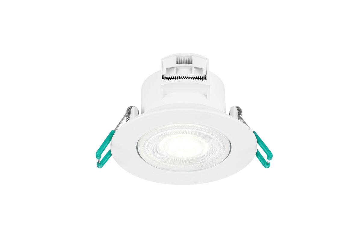 3 spots LED encastrés IP44, variation blancs/intensité Sylspot blanc Sylvania - 2