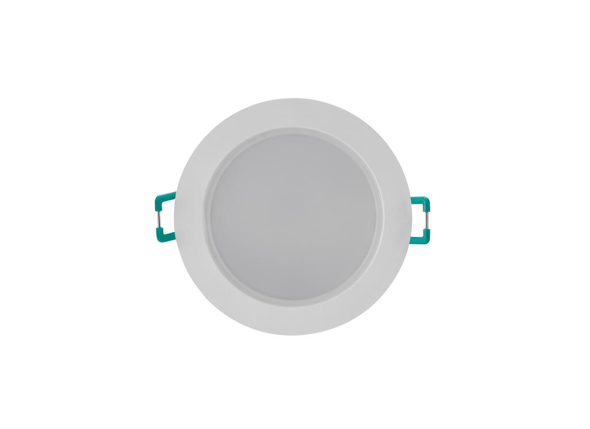 10 spots LED à encastrer extraplats, blanc chaud, YourHome rond blanc - 4