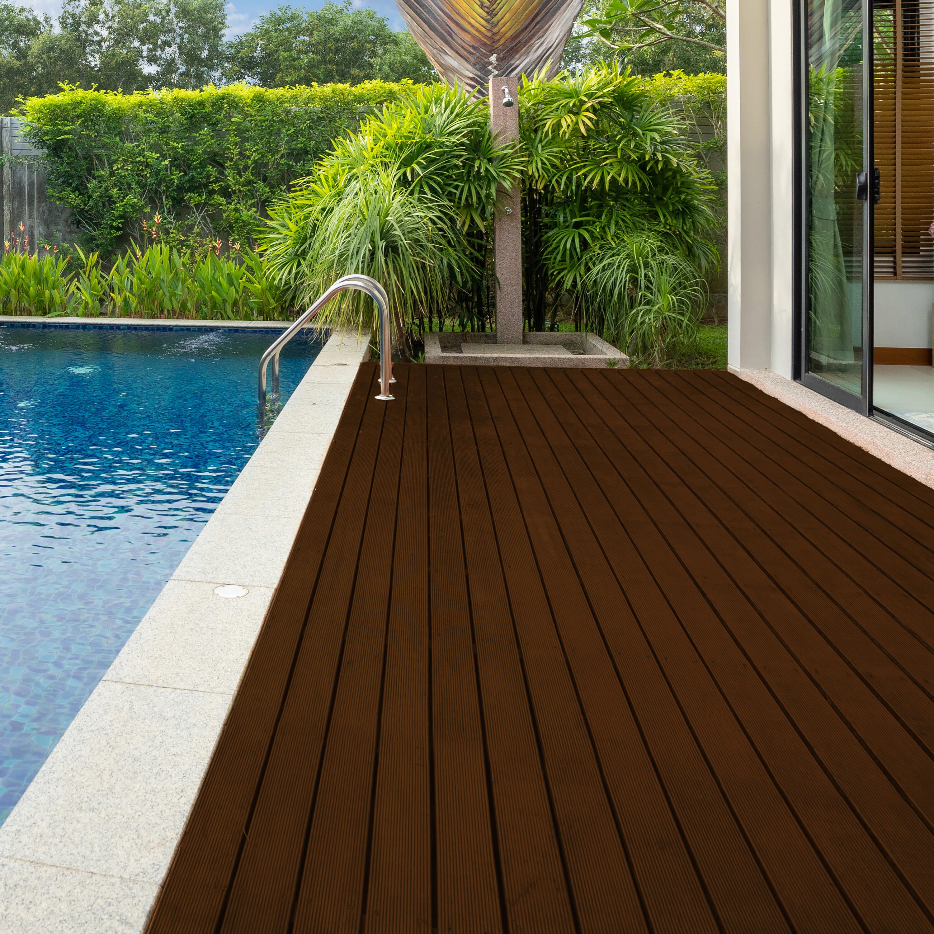 Saturateur pour bois extérieur LUXENS Biosourcée teck mat 1 l - 3