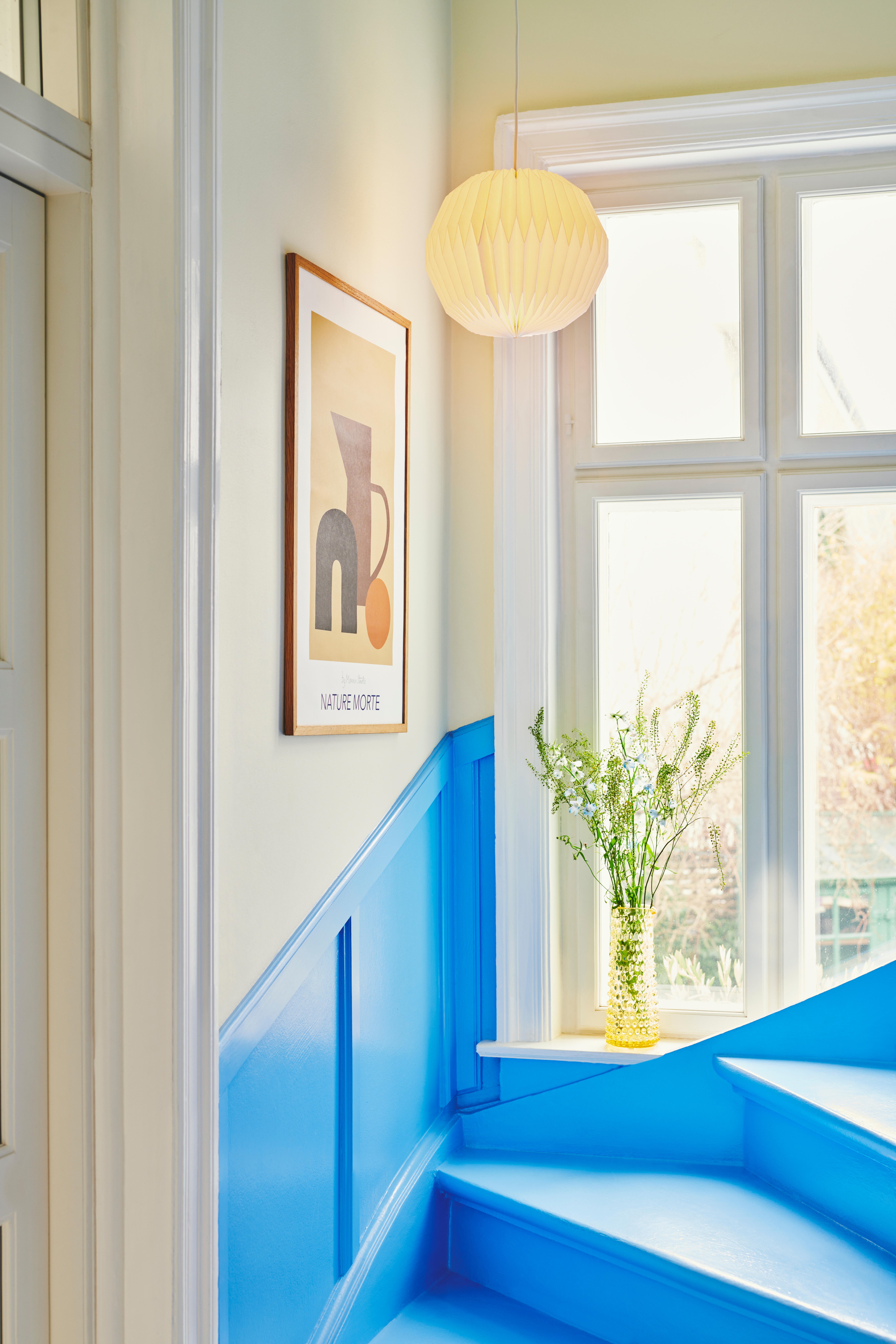 Boule papier Belloy, blanc, Diam.30 cm, E27 - 3