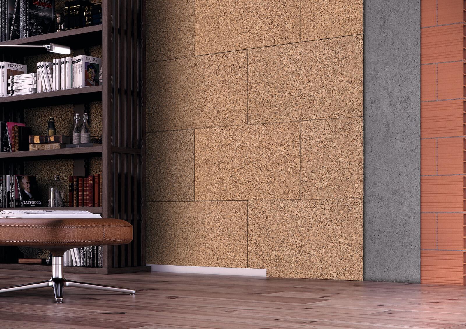 5 Plaques isolante liège sol / plafond / mur SDL l.0.5 x L.1 m x Ep.40 mm, 2,5m² - 11