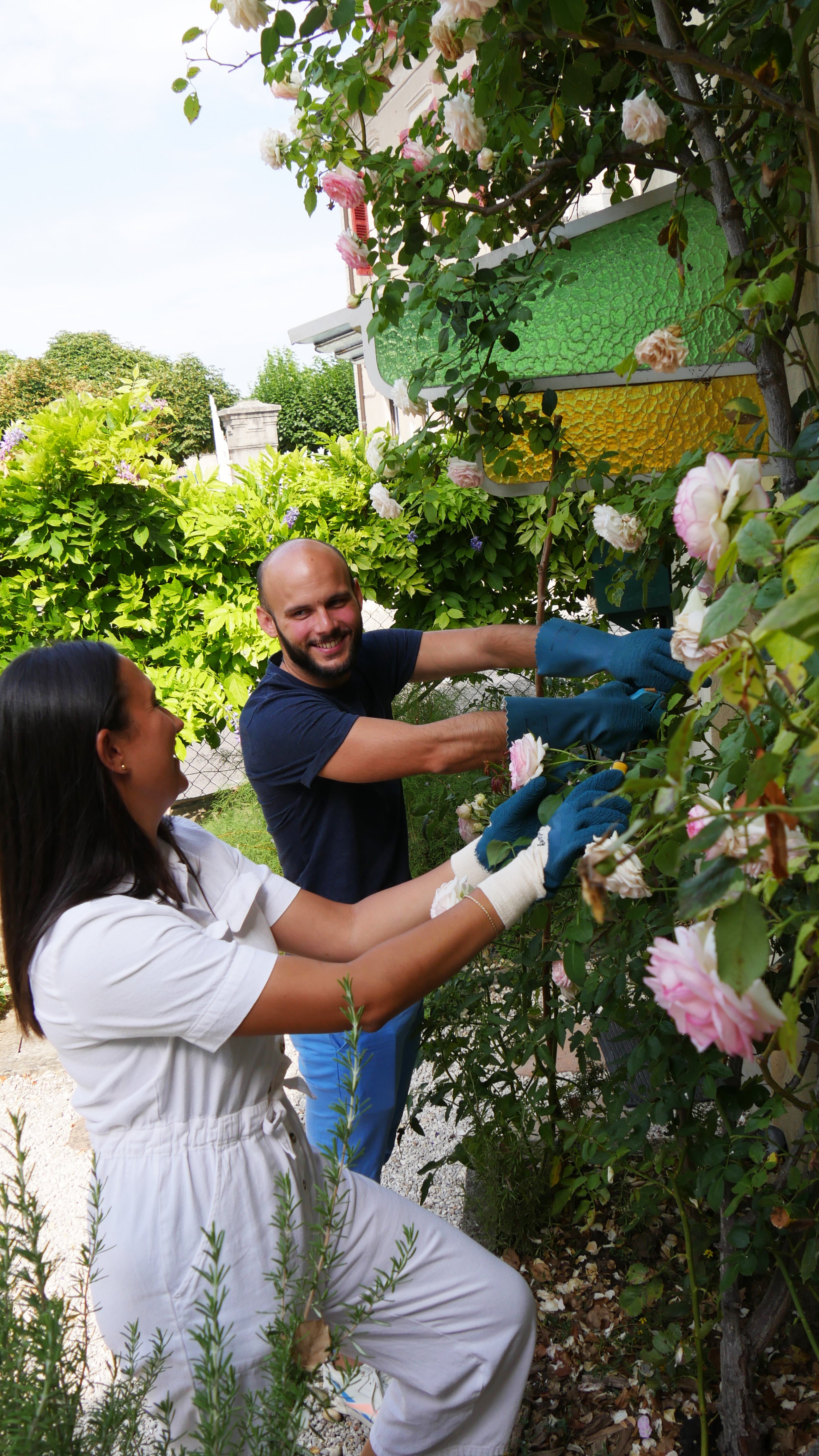 gant pour les travaux de jardinage latex, T 9 ROSTAING - 3