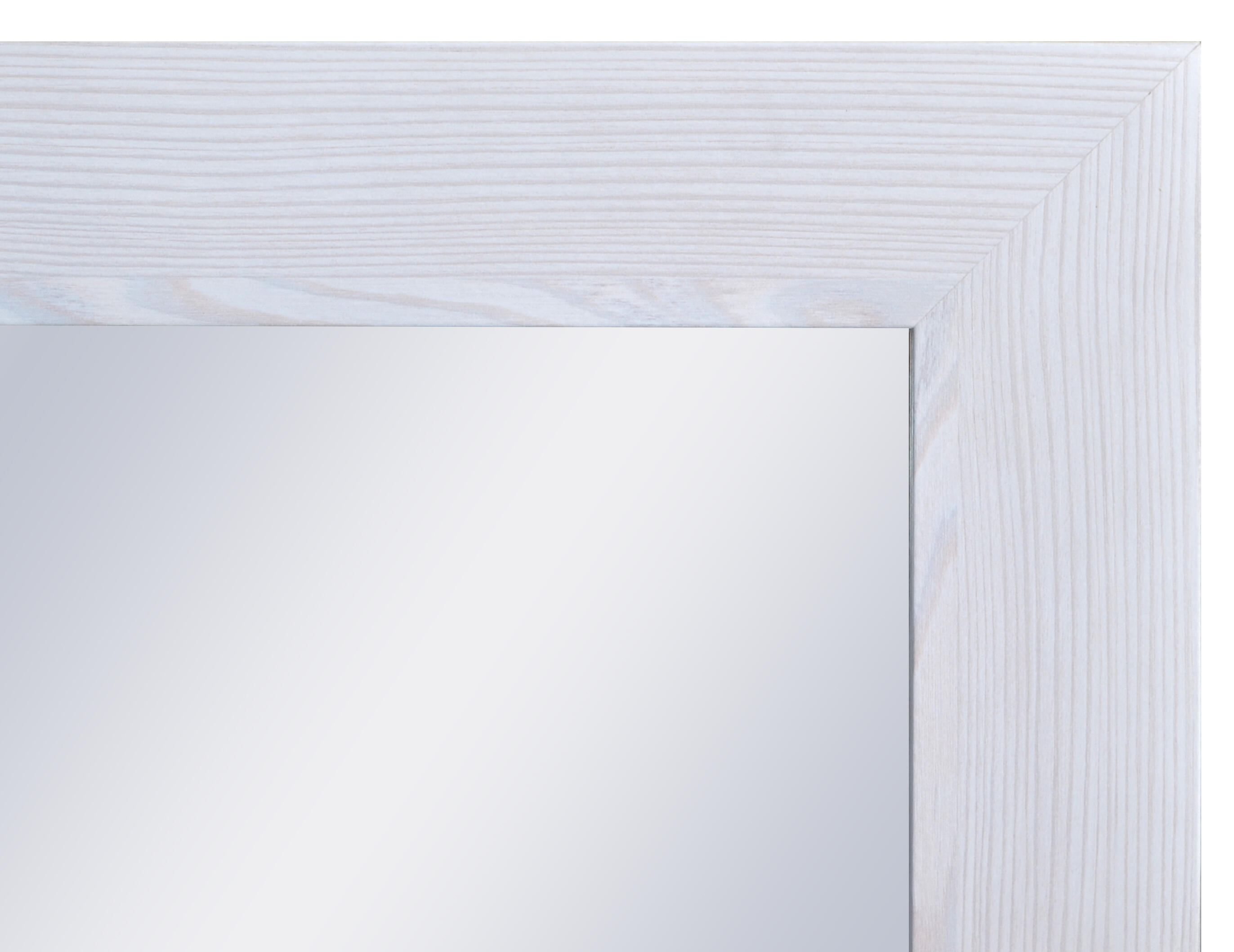 Espejo enmarcado con pie (suelo) rectangular Pierre MDF blanco mate GAD GONZALEZ ARTE Y DECORACIÓN de 49.5x149.49 cm - 5
