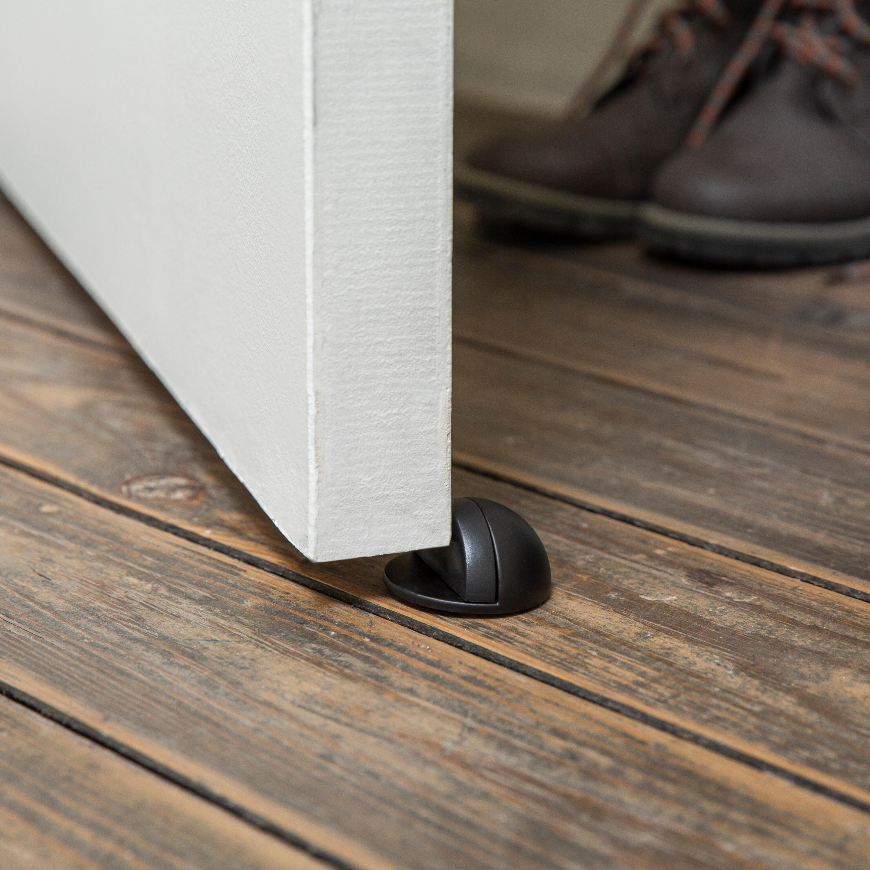 Odbojnik drzwiowy kulisty czarny średnica 4.7 cm 2 sztuki Inspire - 3