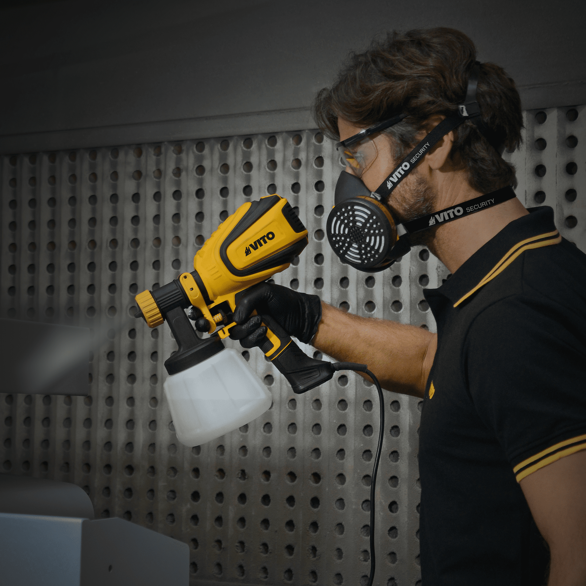 Pistola de pintura VIPP600 600 W 4 bicos 1,2 L/min Vito - 3