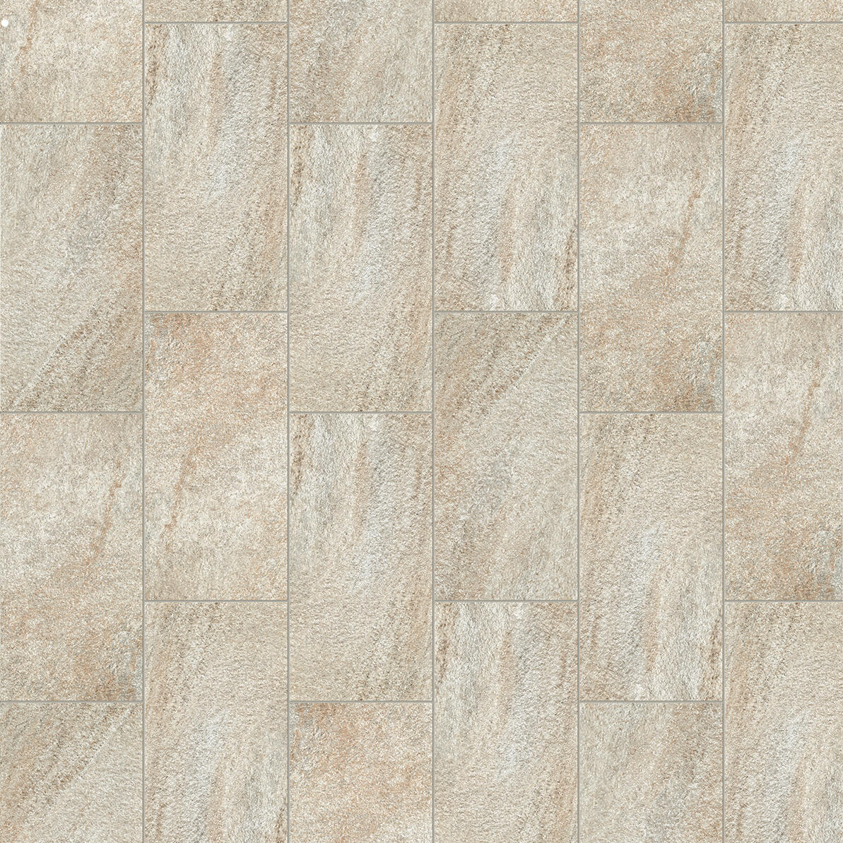 Piastrella da pavimento esterno in gres naturale 30.5 x 61 cm non smaltato beige opaco Natura R11 traffico intenso (pei 4/5) Sp. 8.2 mm - 5