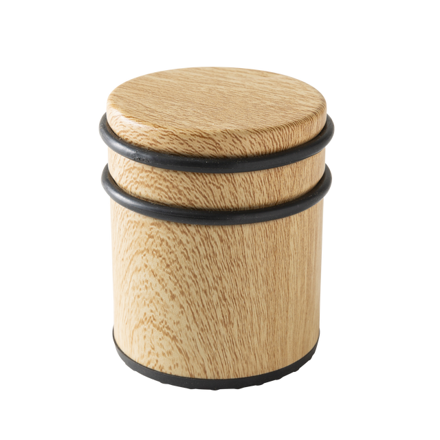 Bloque porte INSPIRE hêtre L.7.2 x H.8.1 x l.7.2 cm