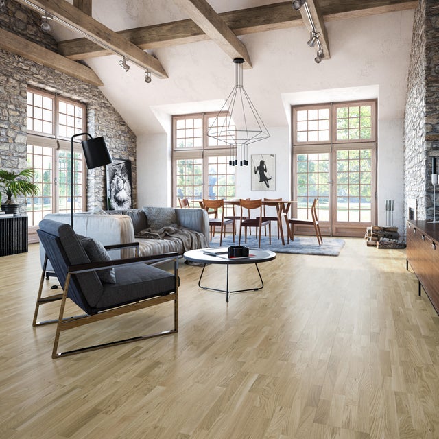 Parquet multistrato 4S ARTENS in rovere sbiancato sbiancato natura sp. 10/2.5 mm 2.03 m²
