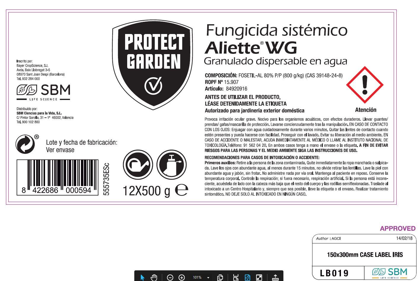 Fungicida Sistémico preventivo/curativo césped, cipreses, hortícolas y frutales - 7