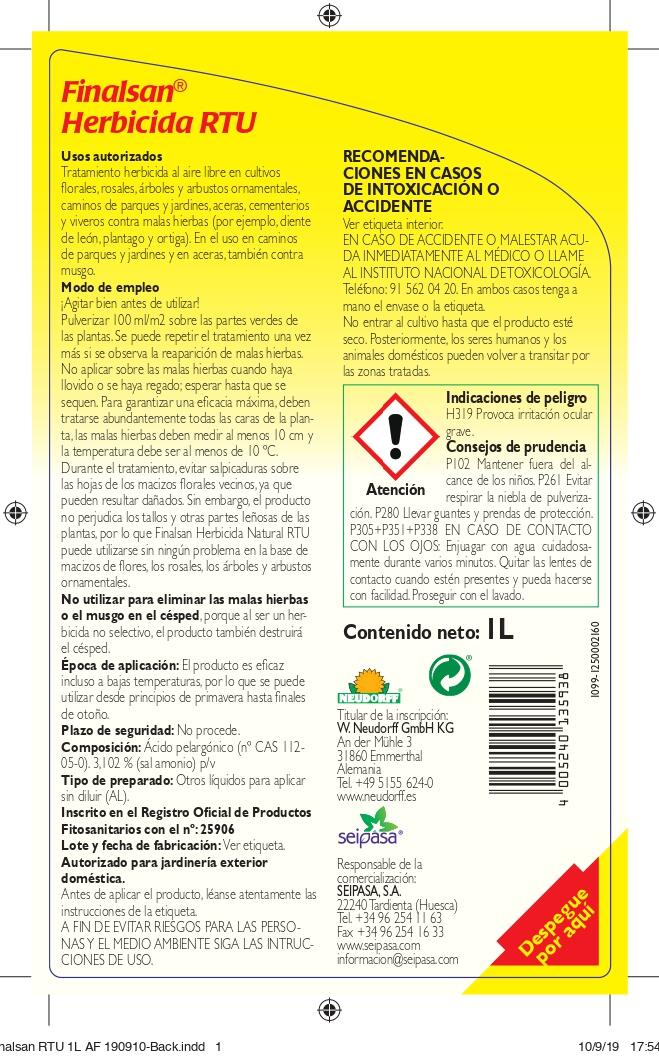 Herbicida Natural Finalsan NEUDORFF 1 L - 5