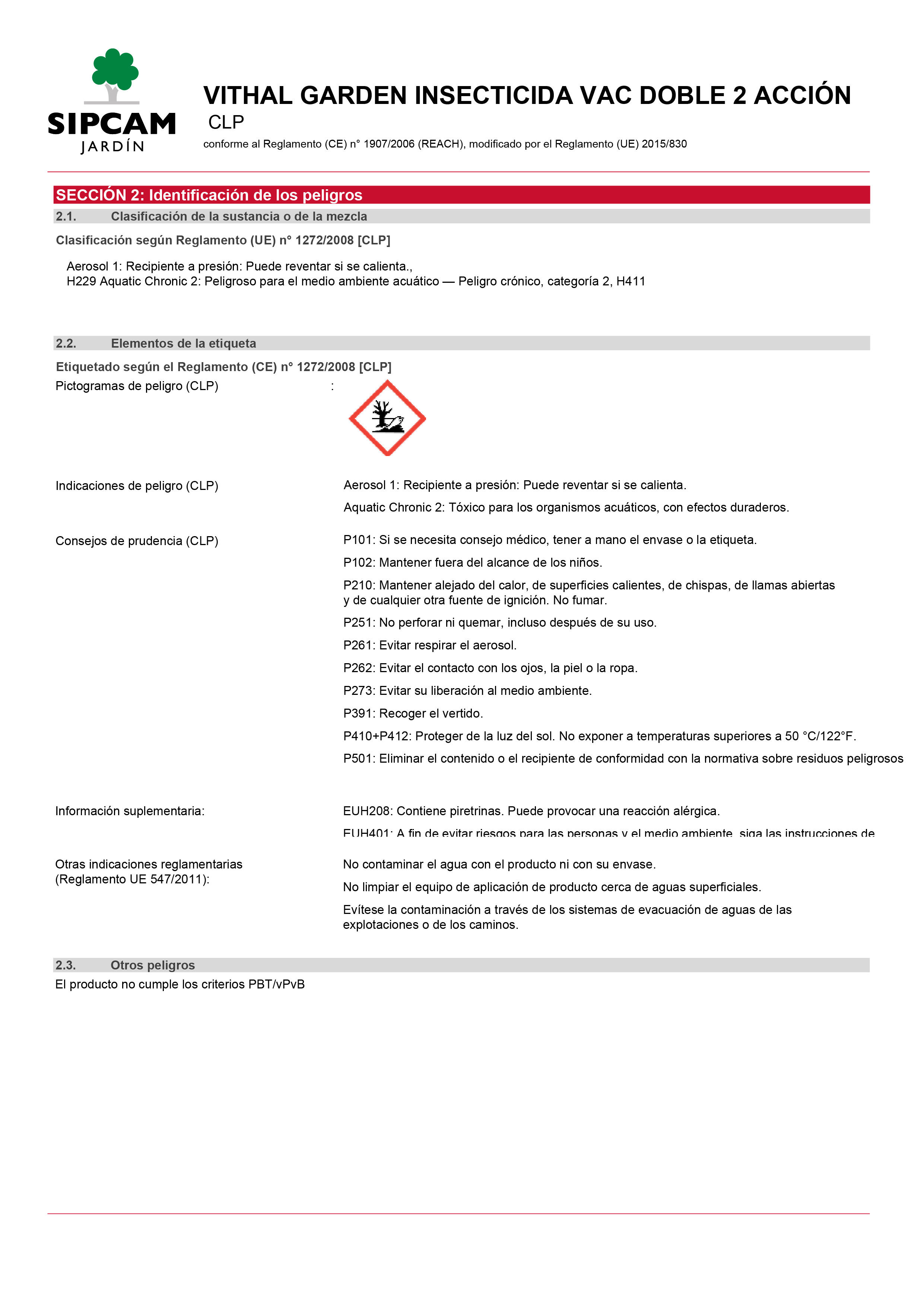 Insecticida acaricida doble acción ECO plantas ornamentales de interior 500 g - 3