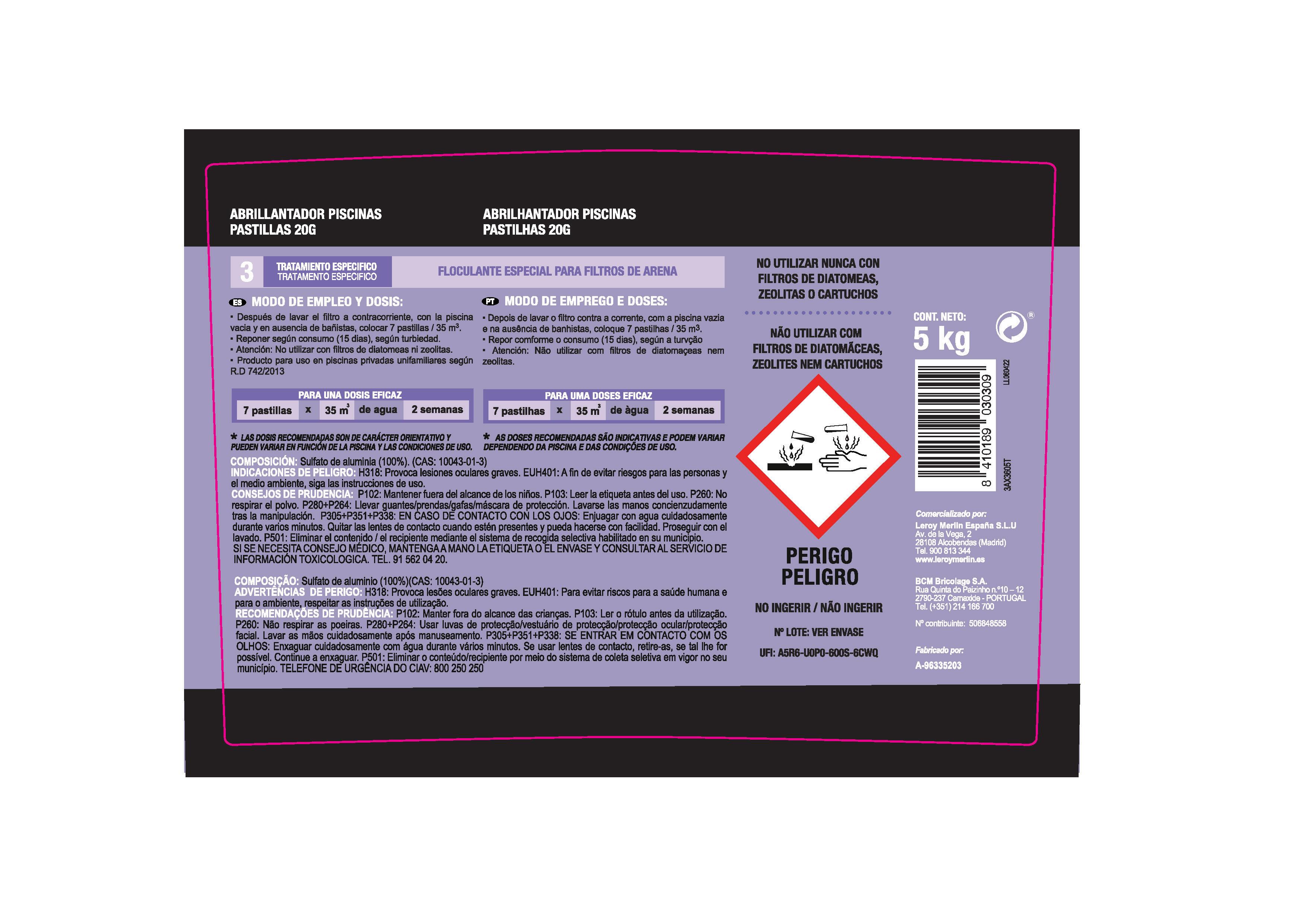 Abrilhantador AXTON 20 GRAMAS 5KG - 2