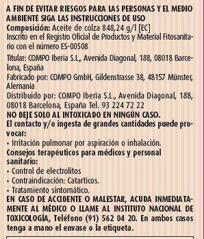 Fungicida COMPO BIO Huerto Urbano 750 ml - 3