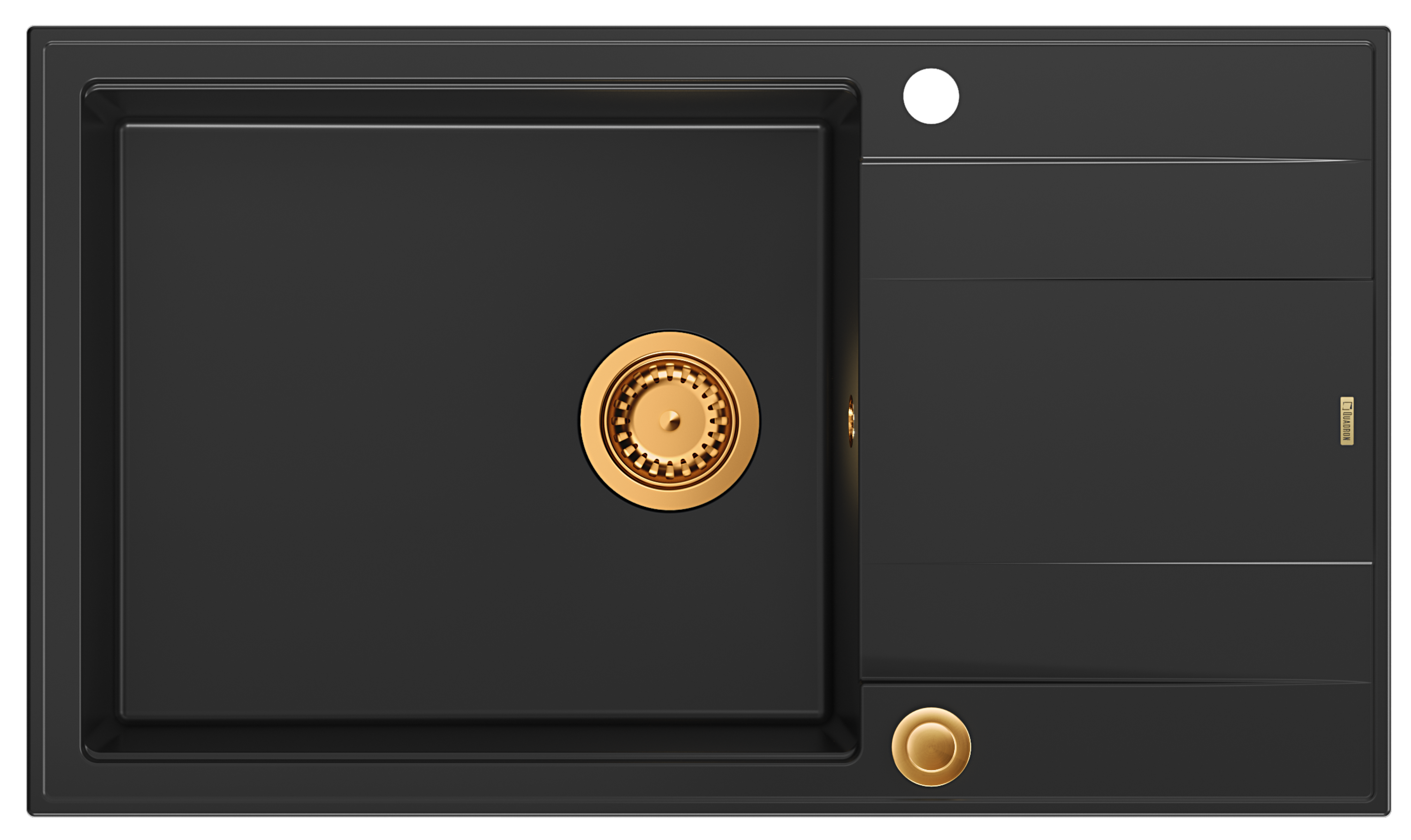 Zlewozmywak granitowy Evan 136 XL Quadron