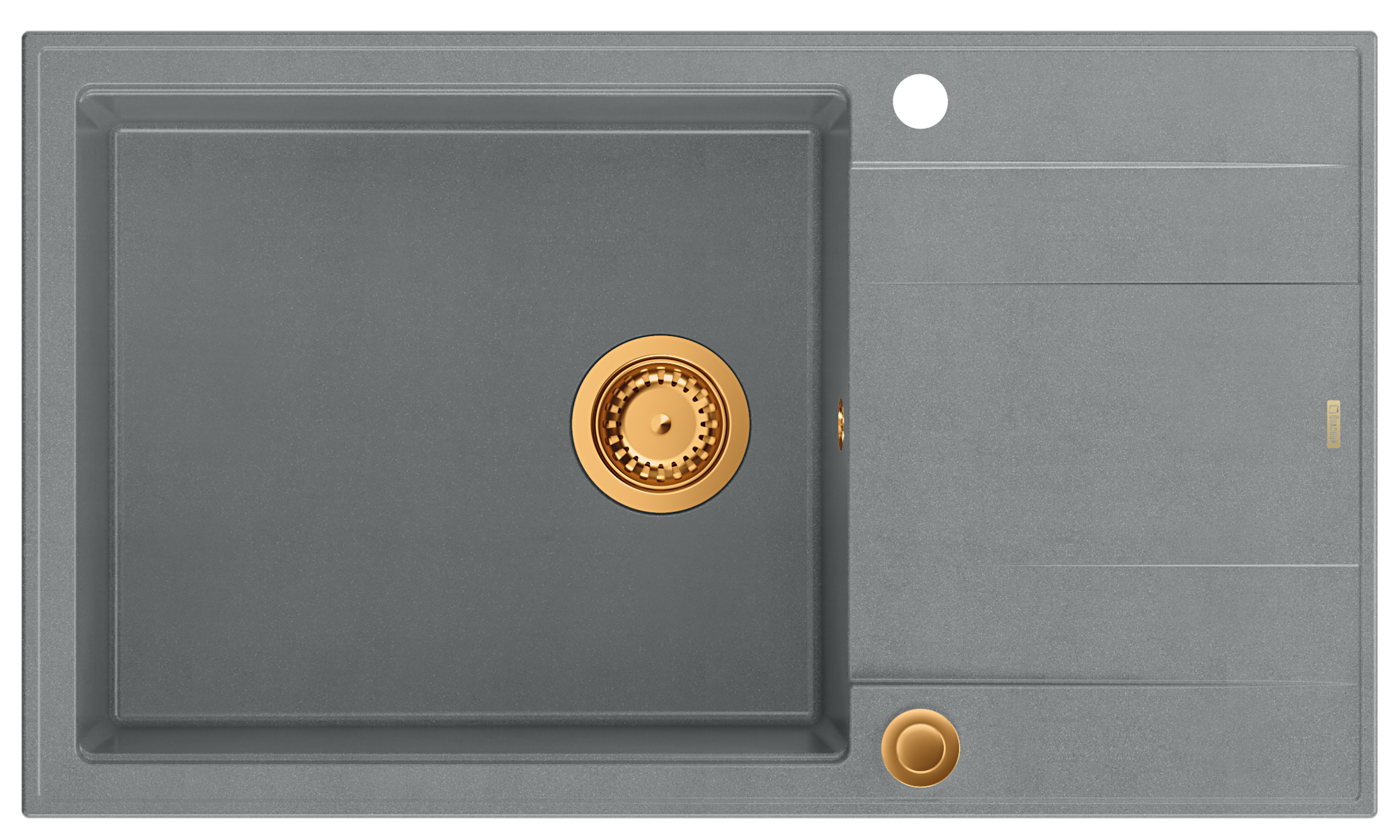 Zlewozmywak granitowy Evan 136 XL Quadron