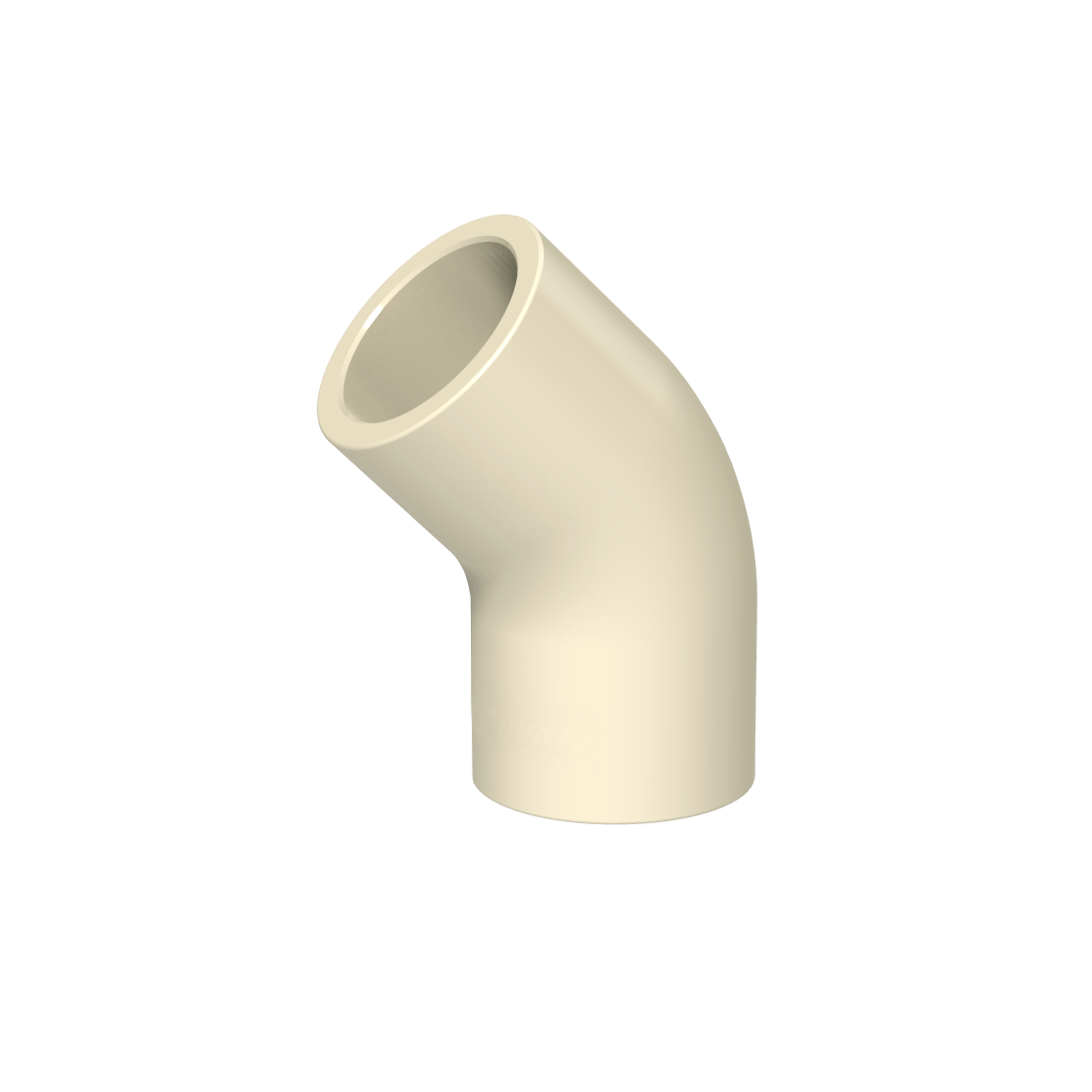 Kolanko 45° KW 1/2" - KW 1/2" VODA